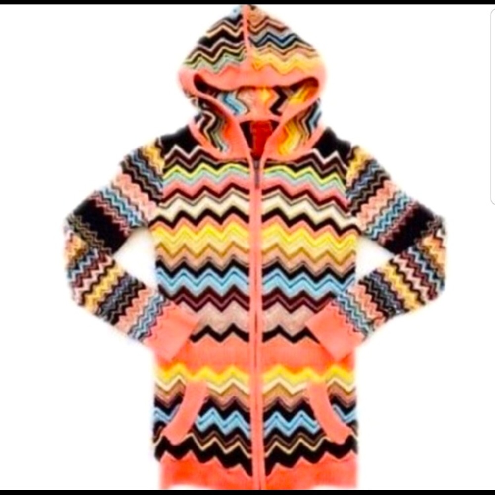 NWT Missoni for Target Zip Hood Cardigan